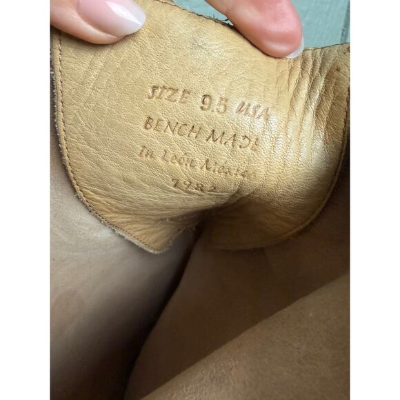 Bed Stu Manchester Leather Tall Riding Boots Distressed Brown 9.5 - Picture 8 of 8